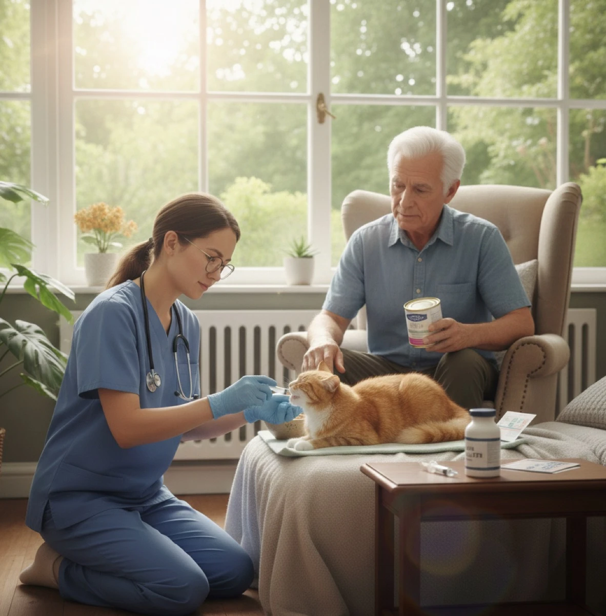 Хранене на възрастни и хронично болни пациенти